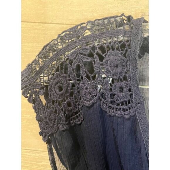 xhilaration Women's Bikini Cover Up Sheer‎ Mini Beach Dress - Picture 6 of 6